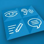 Ansicht der vier Icons des digitalen TestDaF