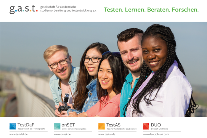 Gruppe internationaler Studierender | g.a.s.t/L. Kampert