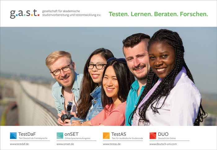 Gruppe internationaler Studierender | g.a.s.t/L. Kampert